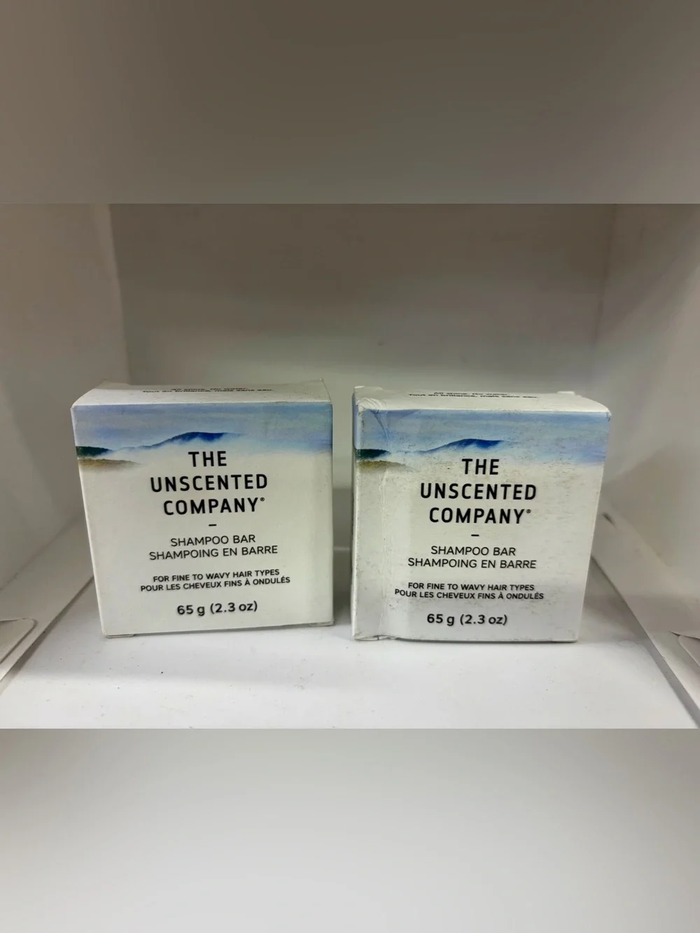 Unscented Shampoo Bar - White
